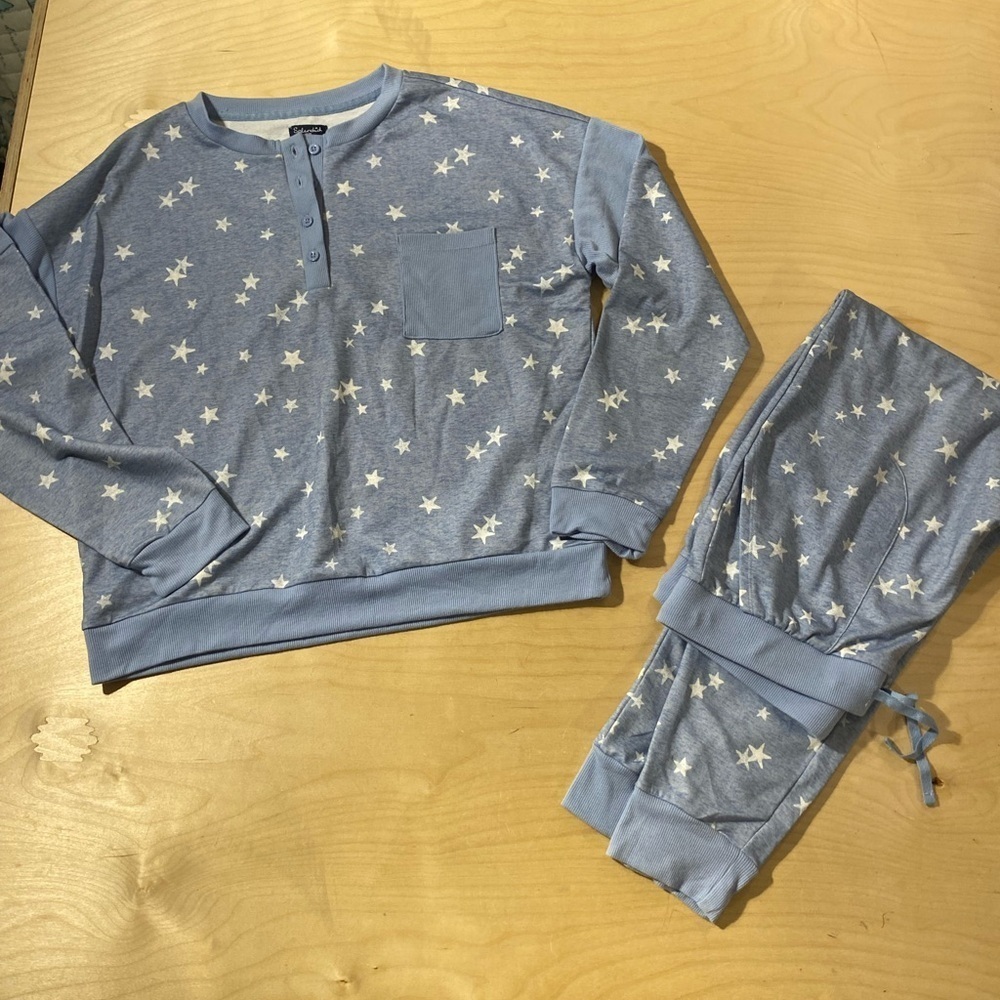 Splendid Starry Blue Pajamas Medium (NN)